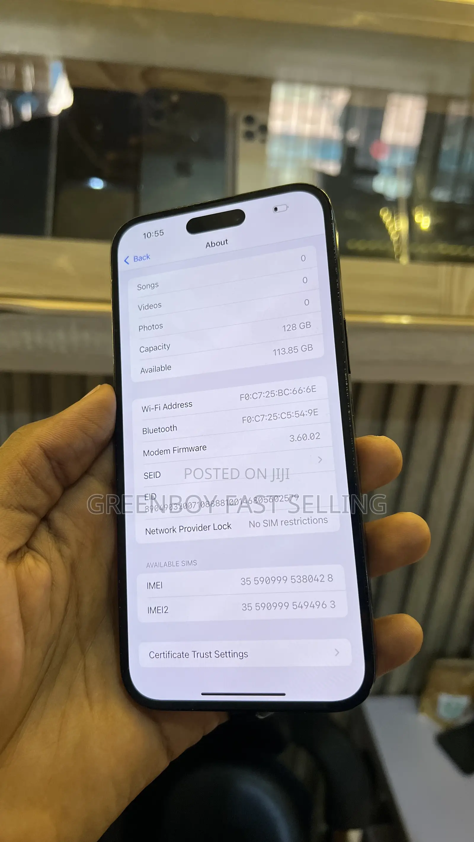 Apple iPhone 14 Pro Max 128 GB Black