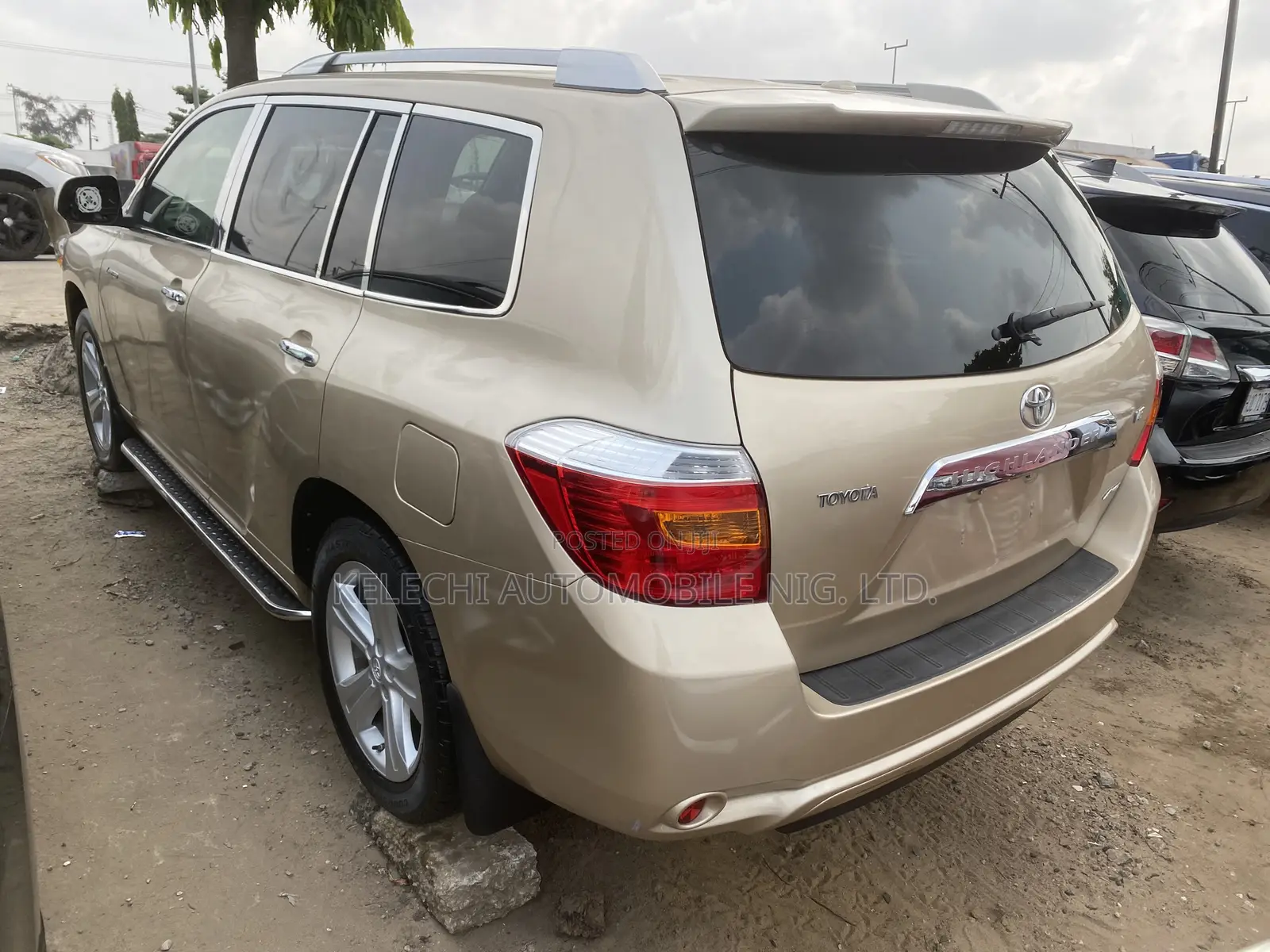 Toyota Highlander Limited 4x4 2009 Gold