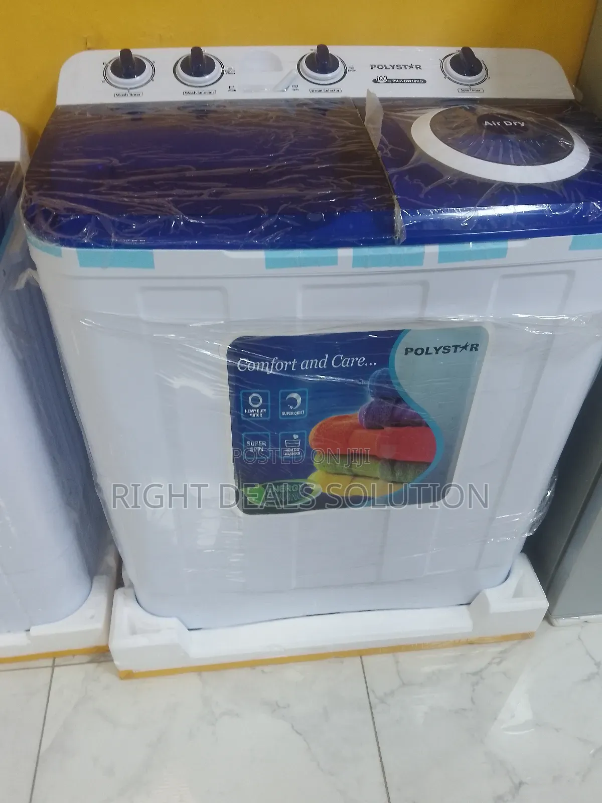 Polystar Pv-Wdw10-Kg: Industrial-Grade 10kg Capacity for Heavy Laundry