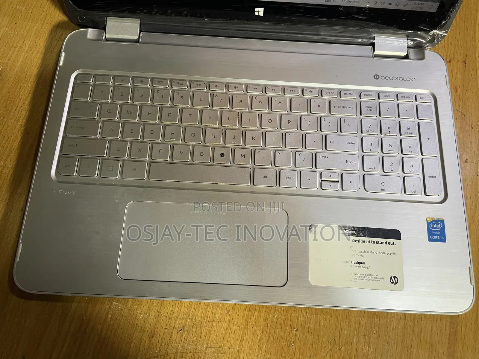 Laptop HP Envy 15 8GB Intel Core i5 SSD 256GB