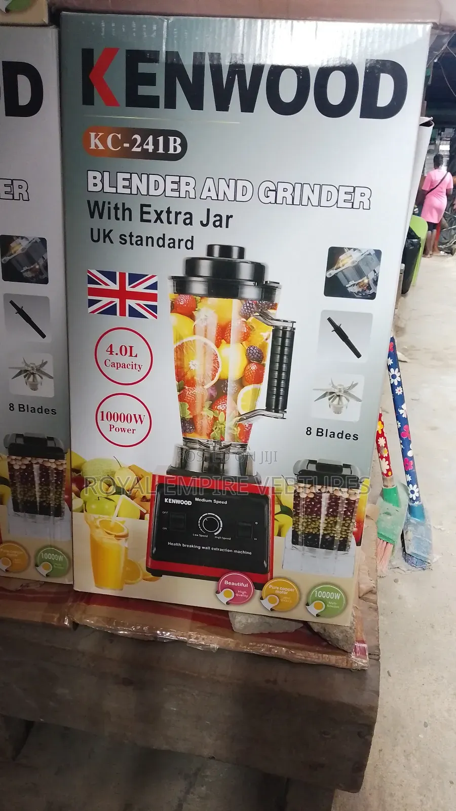 4l 10,000watts Kenwood Blender