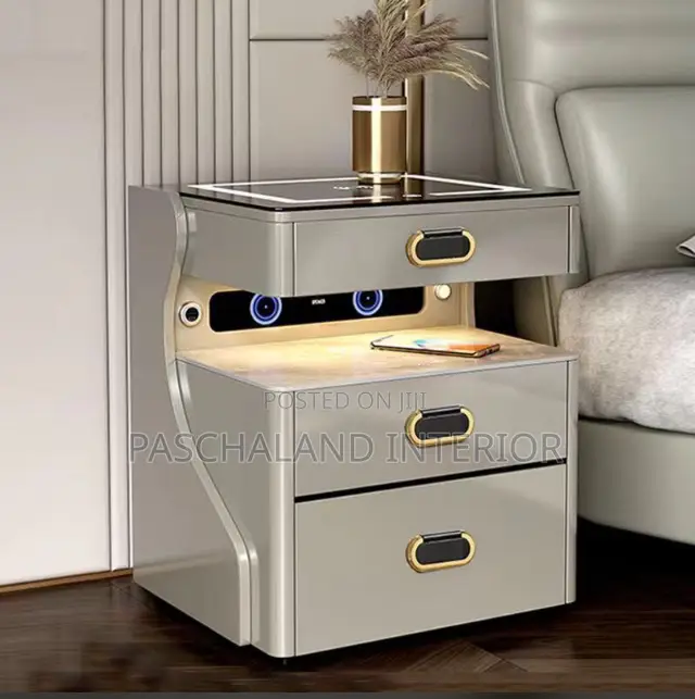 Bedside Drawer With Safe and Smart Features