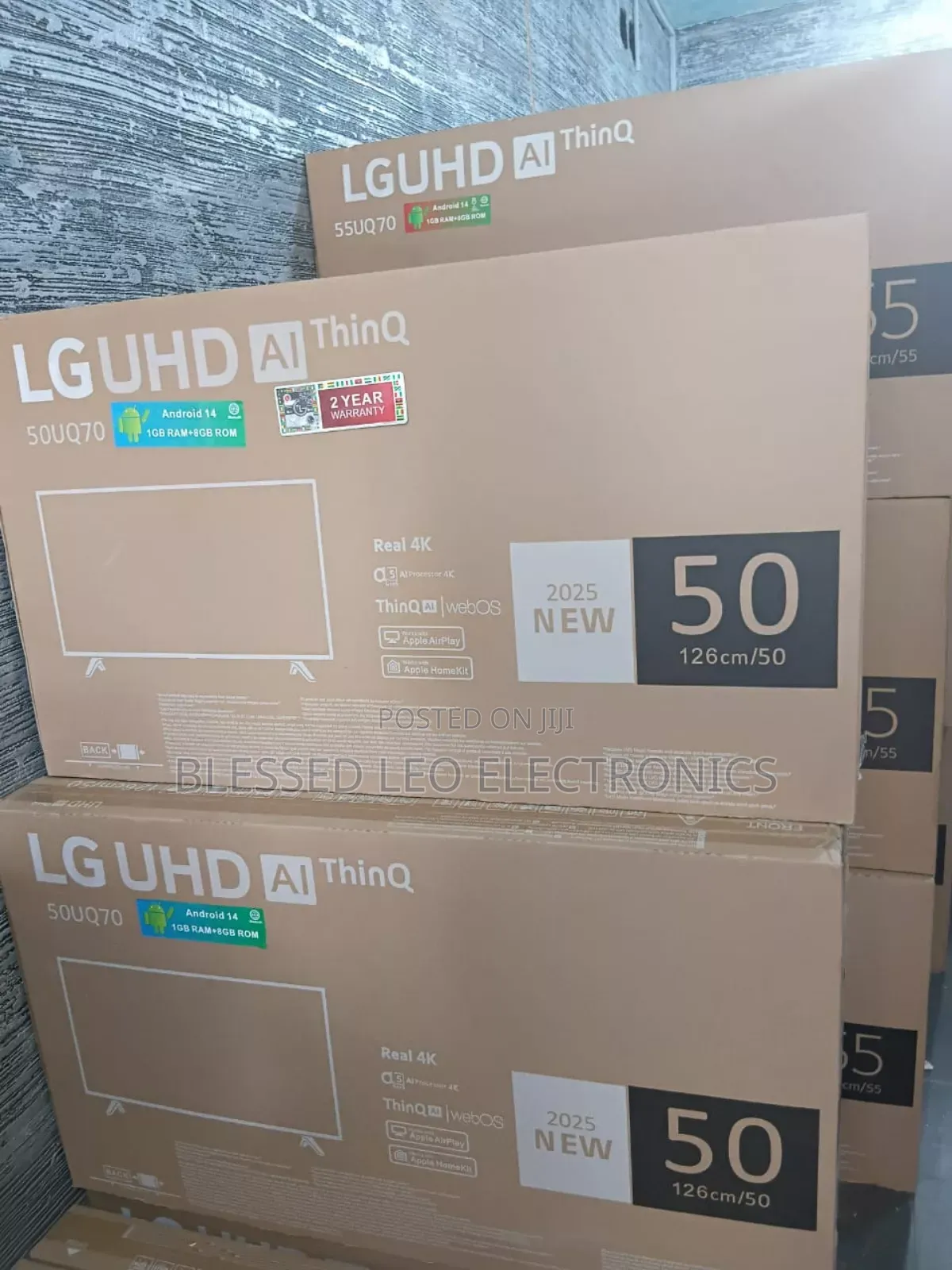50inches With Inbuilt Bluetooth Netflix Youtube and More