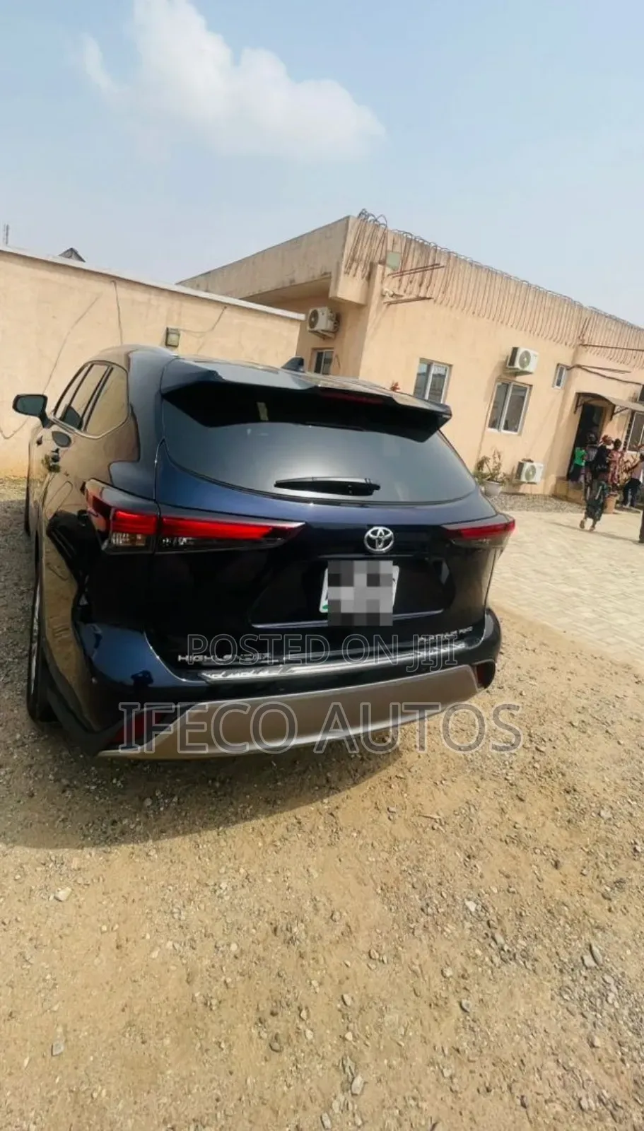 Toyota Highlander Platinum FWD 2024 Blue