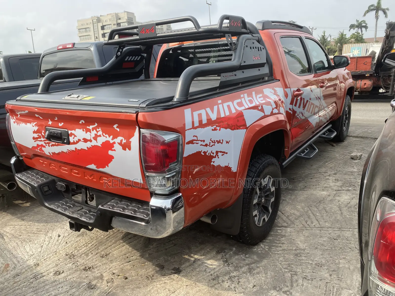 Toyota Tacoma Limited 2017 Orange