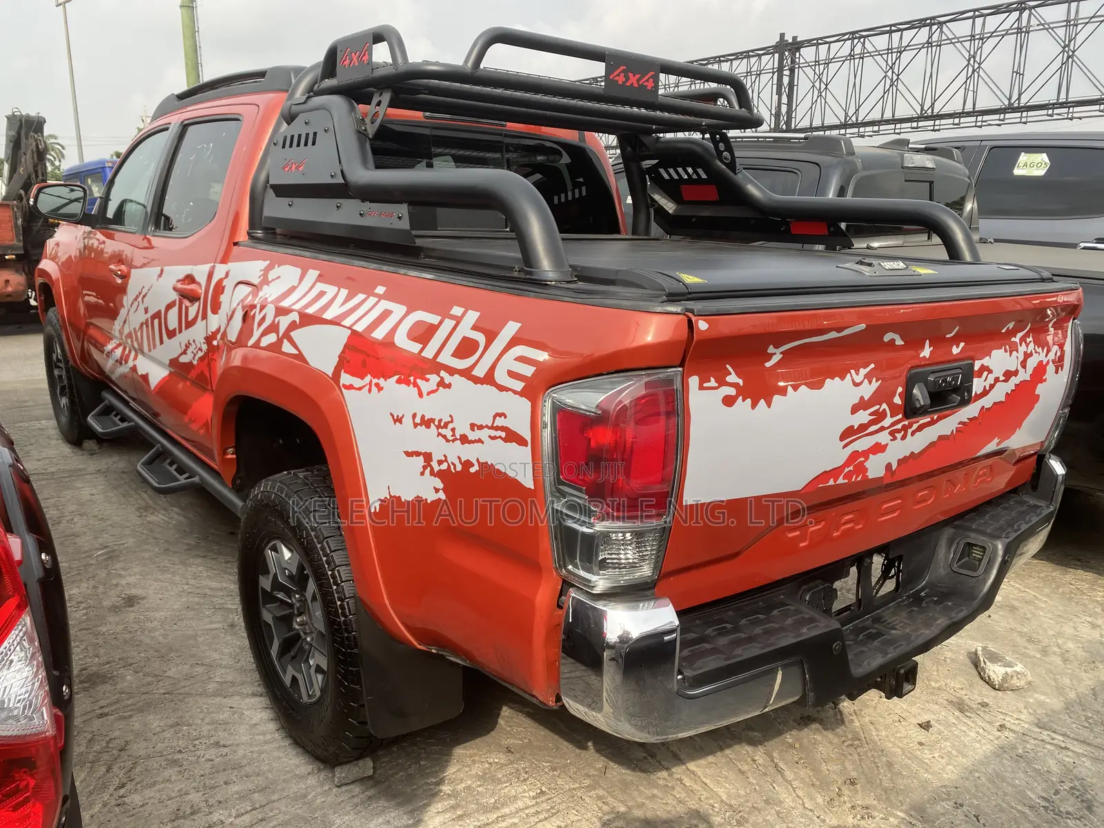 Toyota Tacoma Limited 2017 Orange