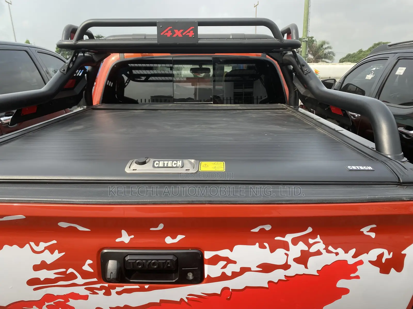 Toyota Tacoma Limited 2017 Orange