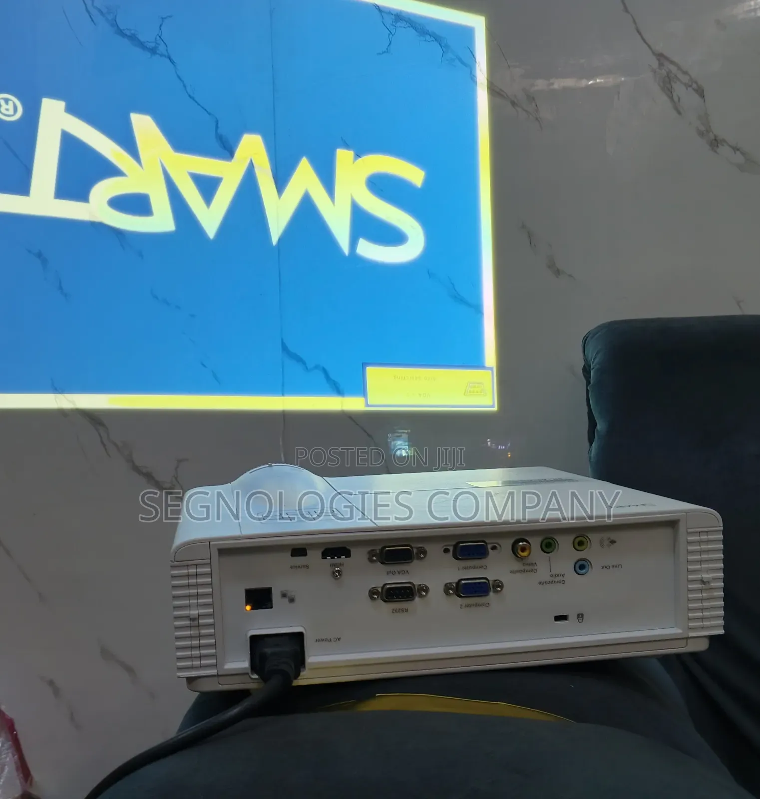 Smart V30 Dlp Projector Short Throw 3000 Ansi Lumens Projector