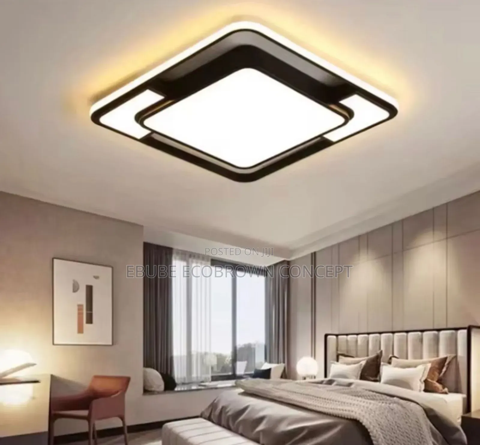Led Ceiling Flush Lamp Light for Simple Homes