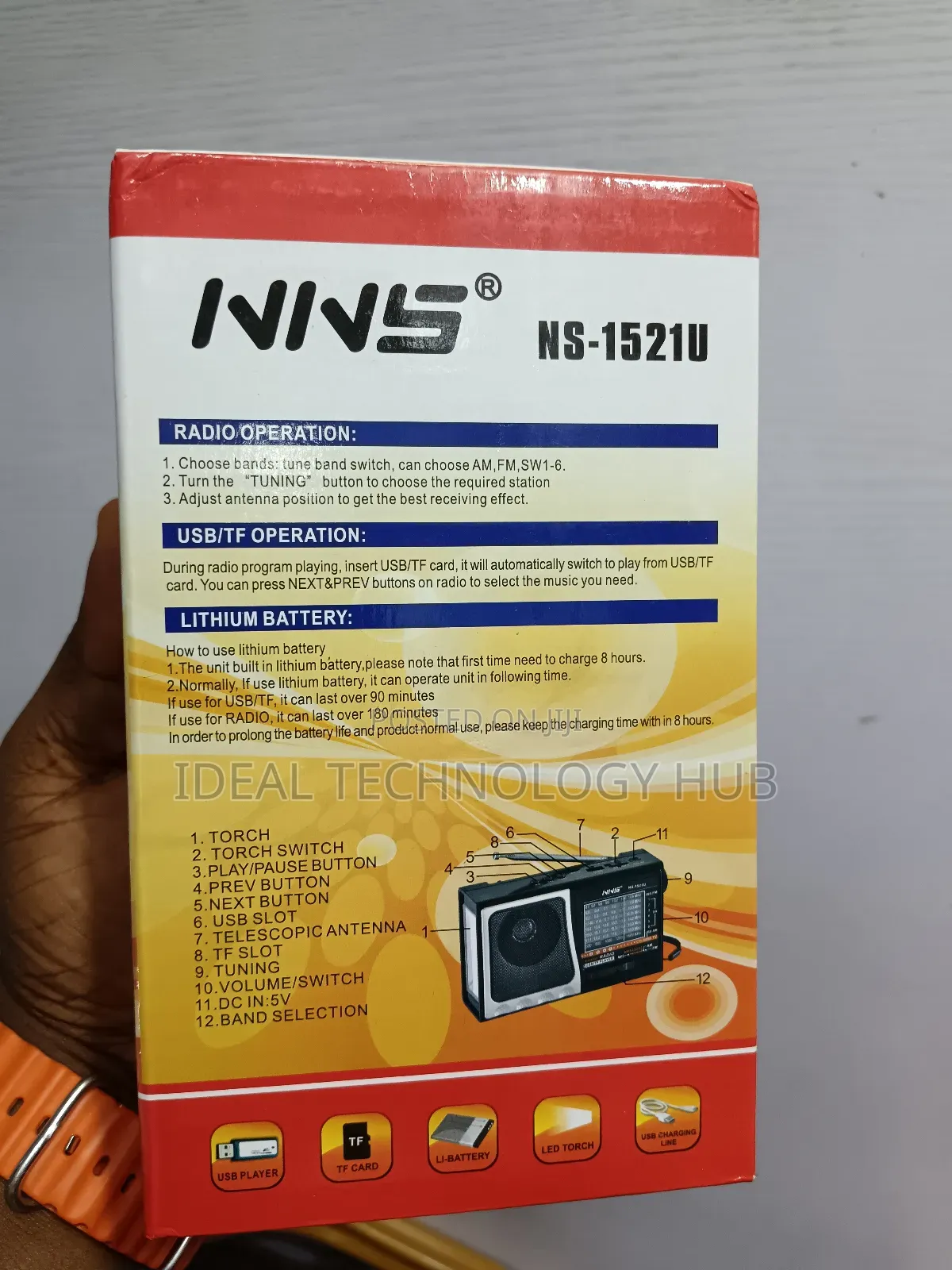 Ns-1521u Fm Radio