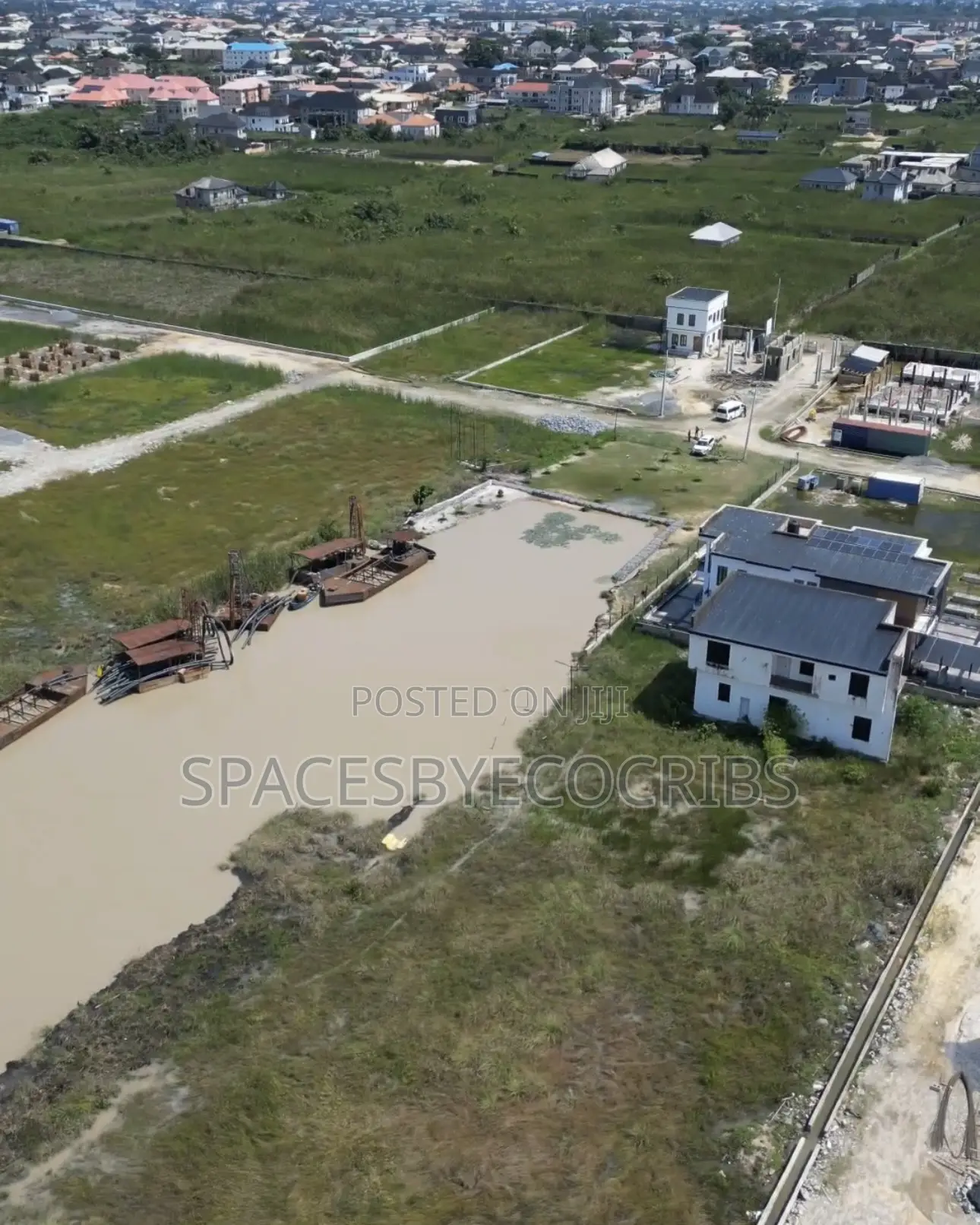 500 SQM of Caribbean Lake City Sangotedo