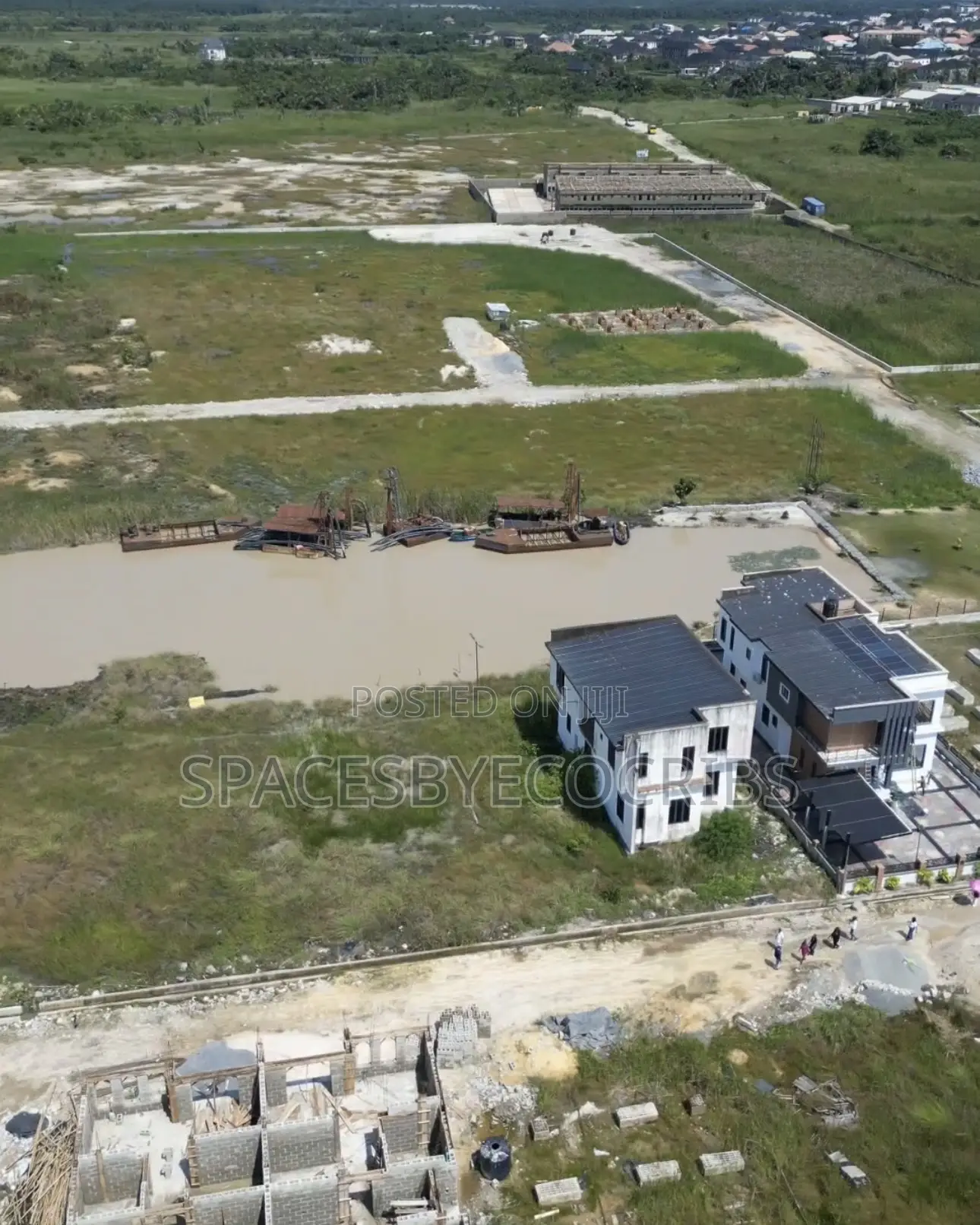 500 SQM of Caribbean Lake City Sangotedo