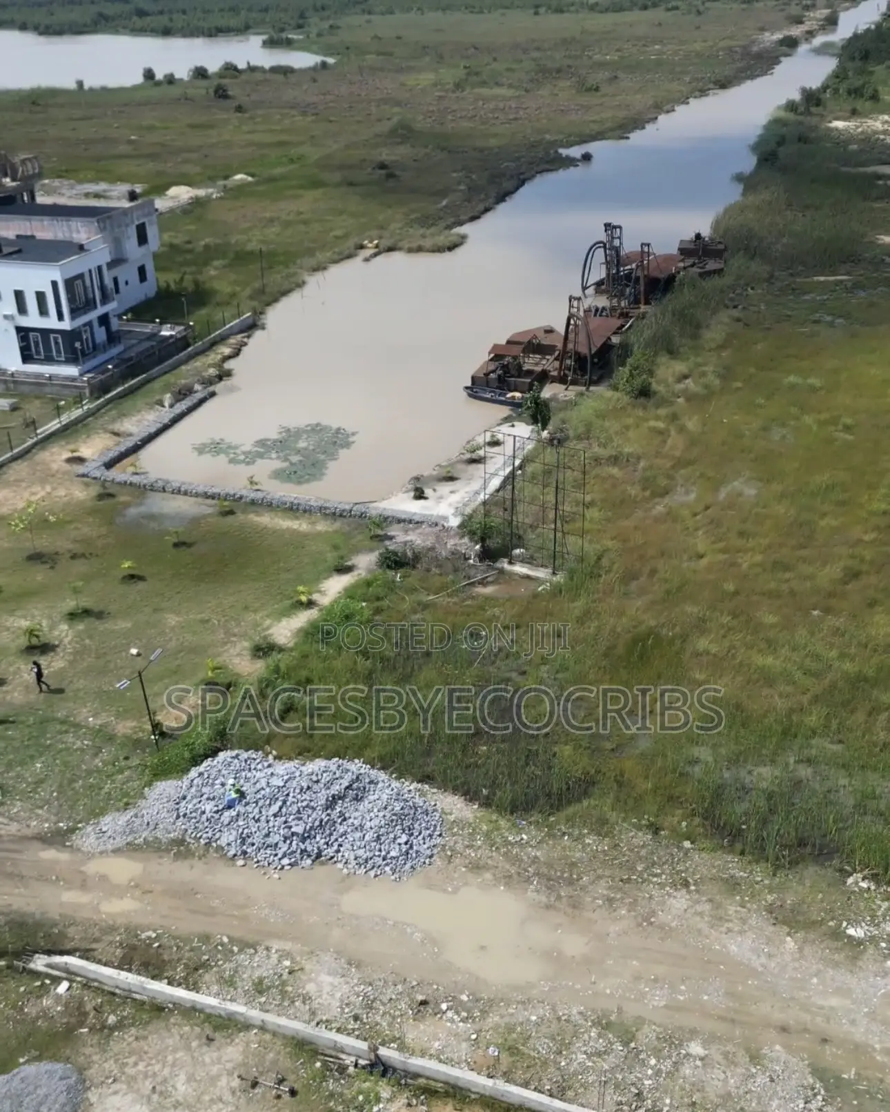 500 SQM of Caribbean Lake City Sangotedo