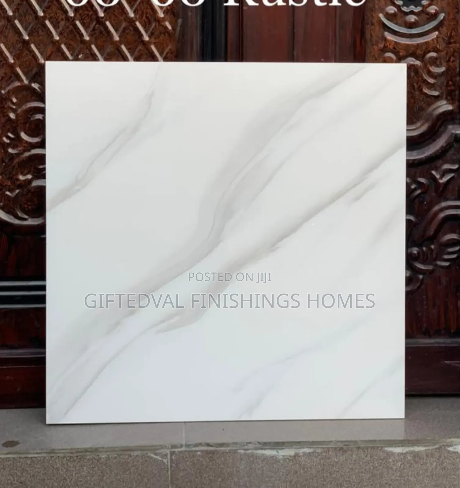 High-Quality 60x60 Carrara White Floor Tiles