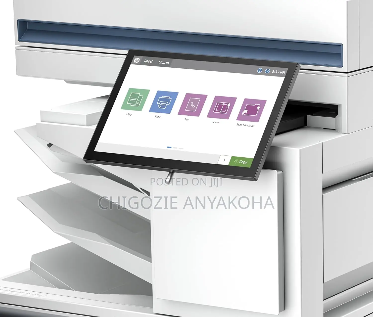 Hp Color Laserjet Enterprise Flow MFP 6800zfsw Printer A4 52ppm