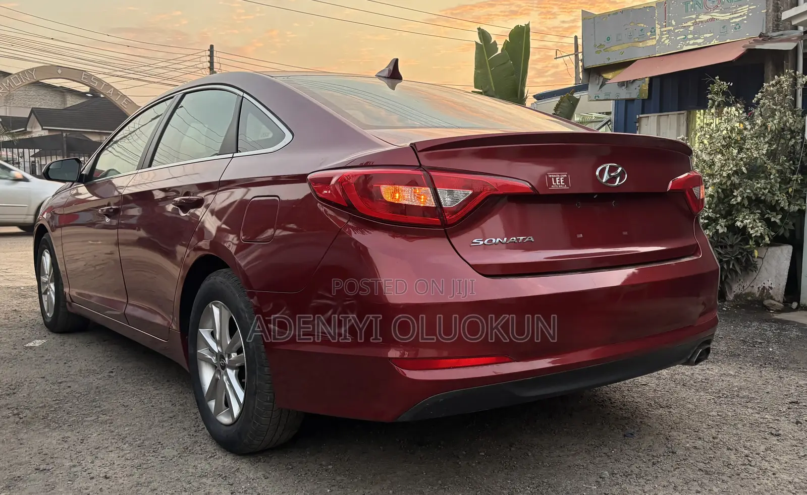 Hyundai Sonata Sport 4dr Sedan (2.4L 4cyl 6A) 2015 Red