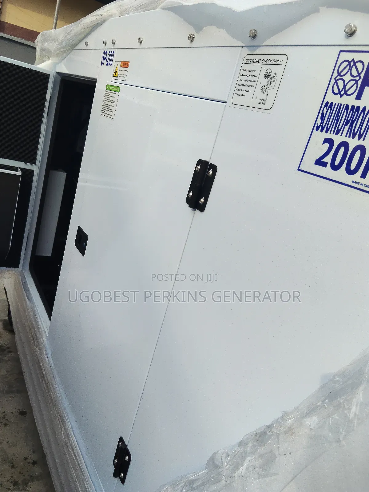 200kva Perkins Soundproof Generator 💯 Copper Coil Available Now