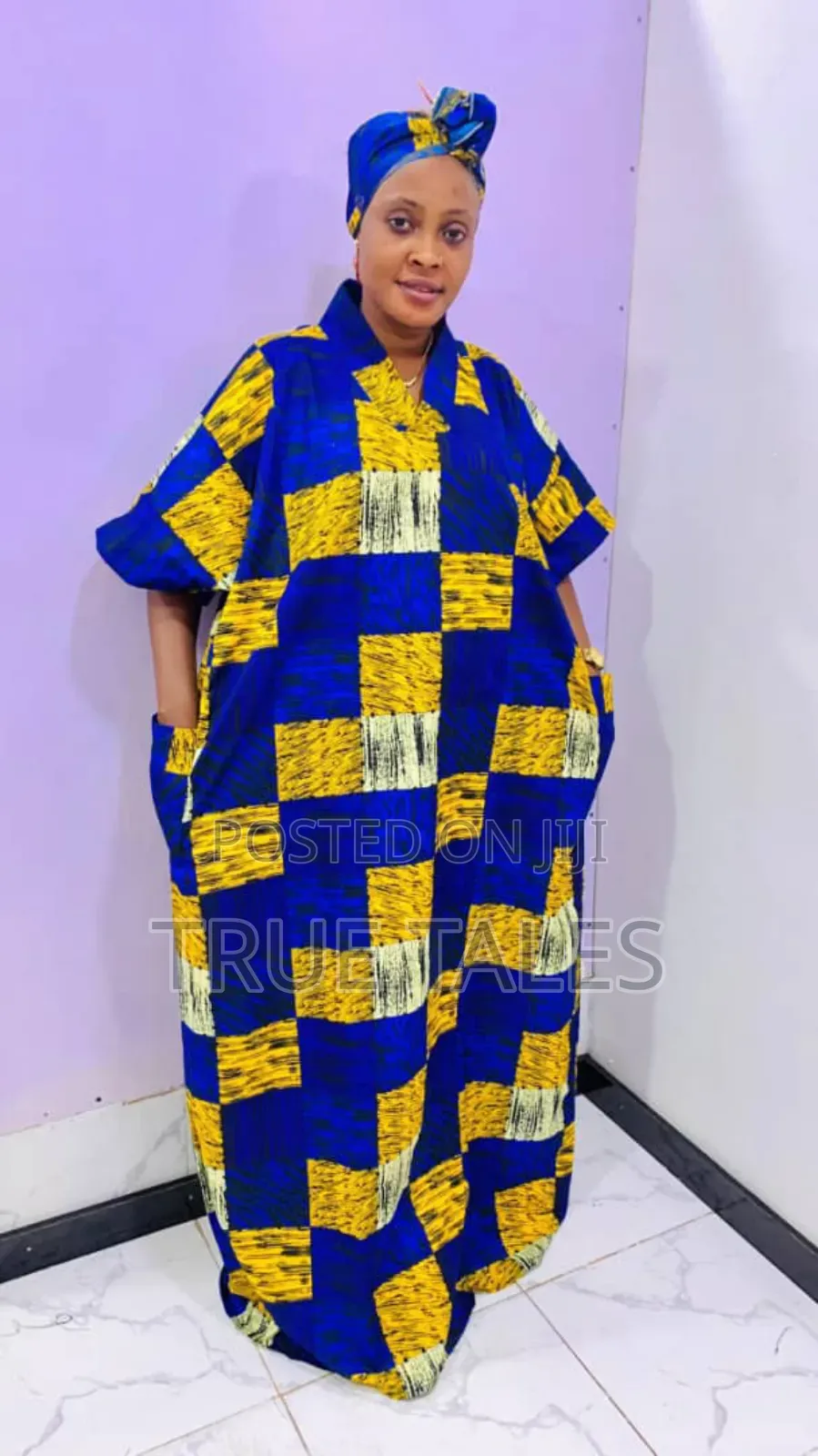Comfortable Readymade Ankara Boubou Patterned Gowns