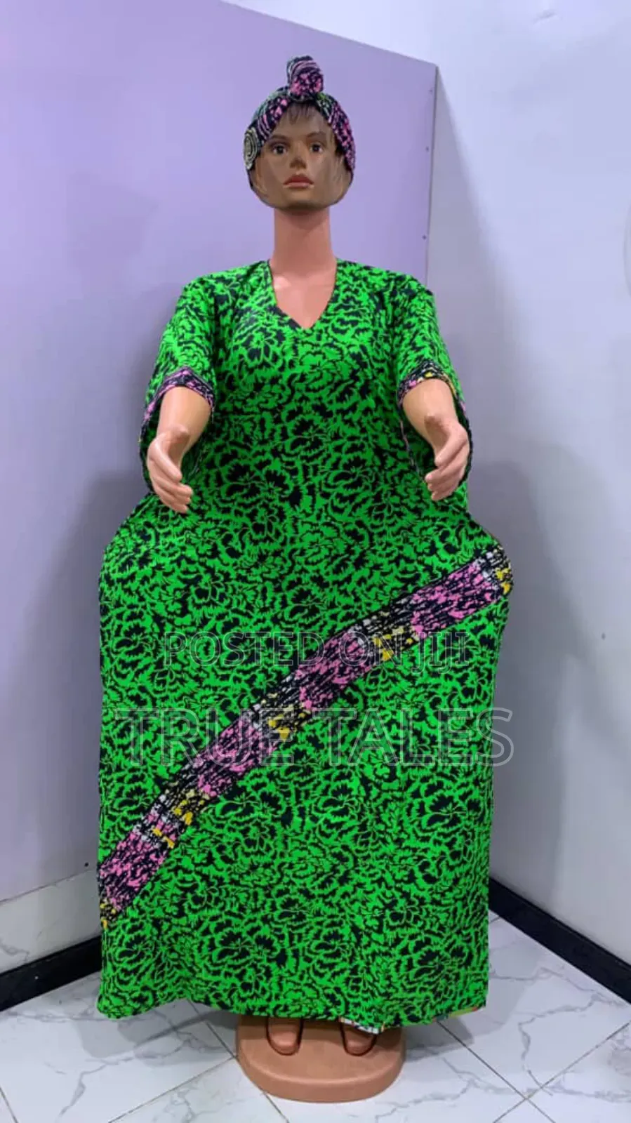 Comfortable Readymade Ankara Boubou Patterned Gowns