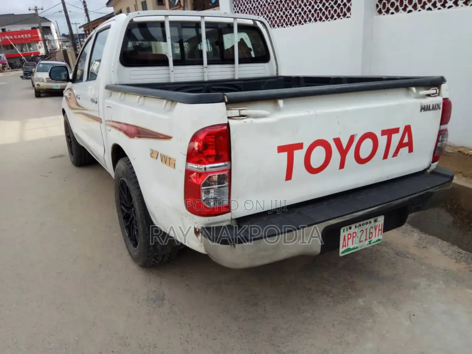 Toyota Hilux 2.0 VVT-i 2012 White