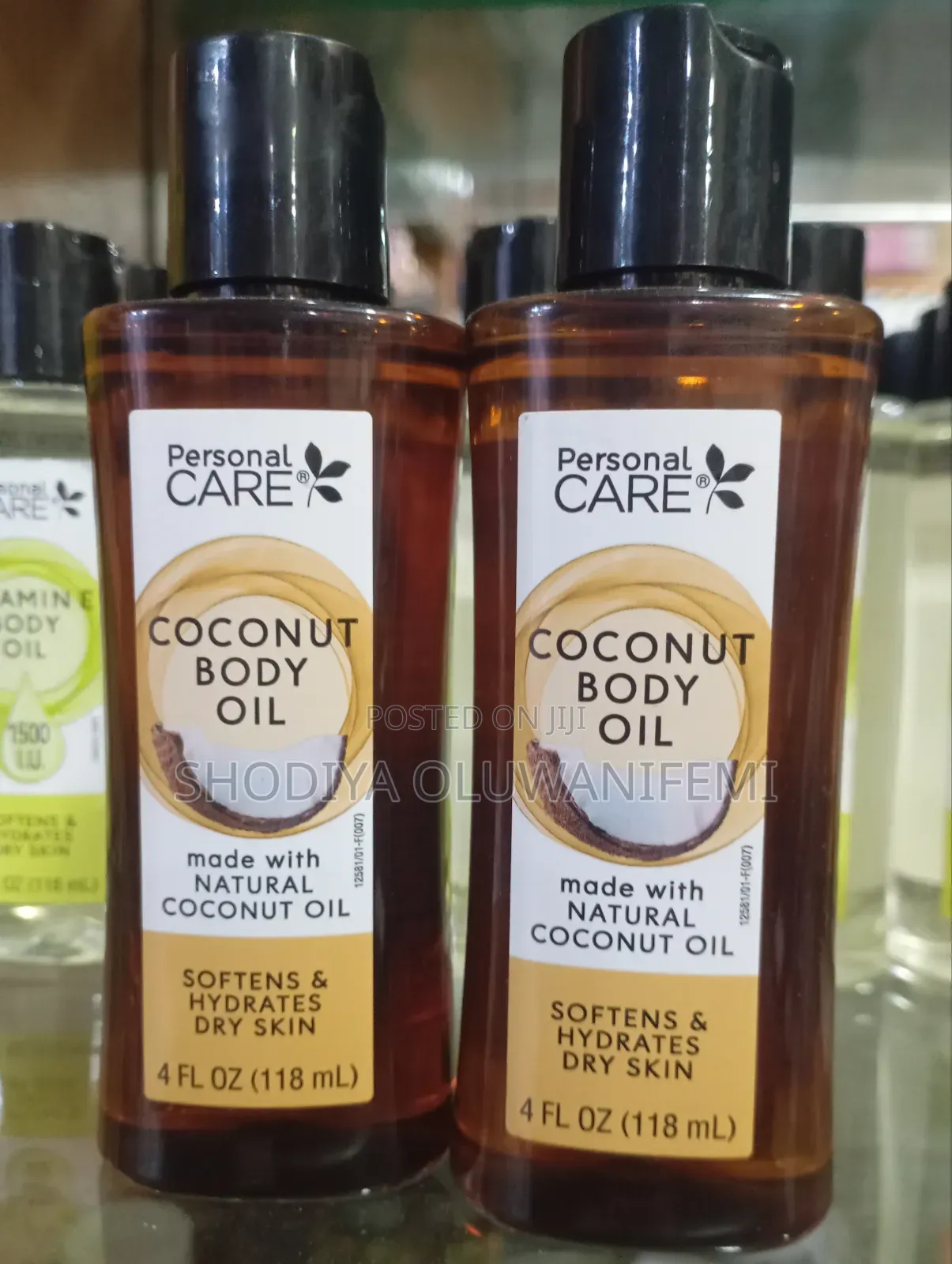 Personal Care Coconut Body Oil