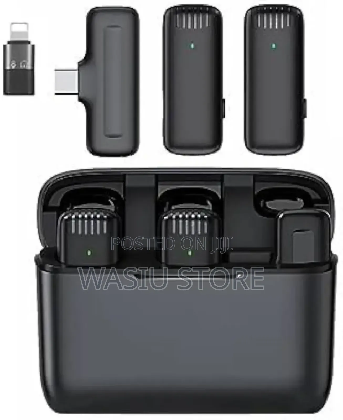 Dual Wireless Microphone for Android and iPhone