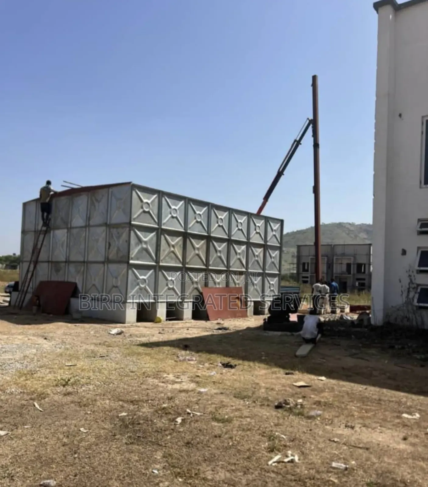 Pressed Steel Braithwaite Water Tank
