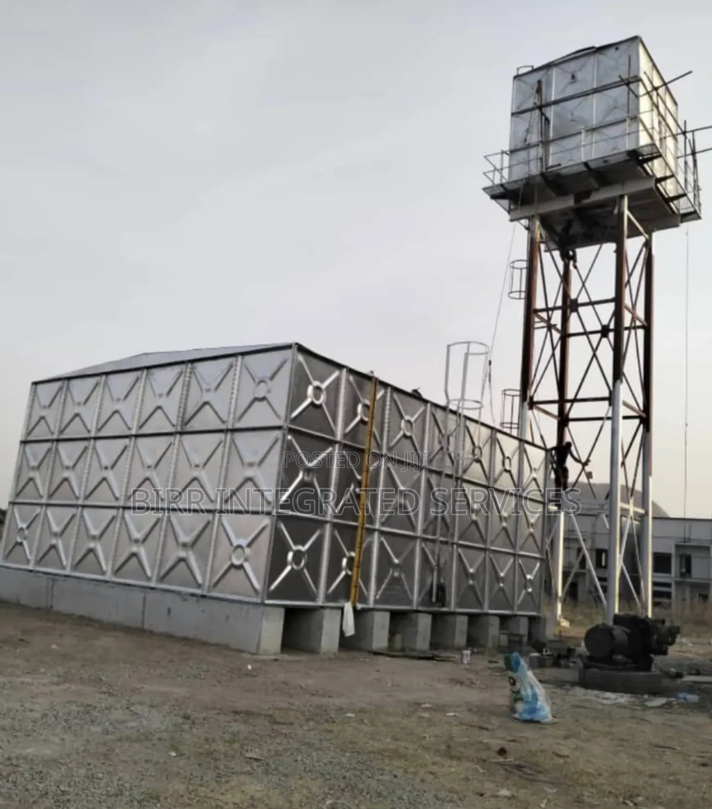 Pressed Steel Braithwaite Water Tank