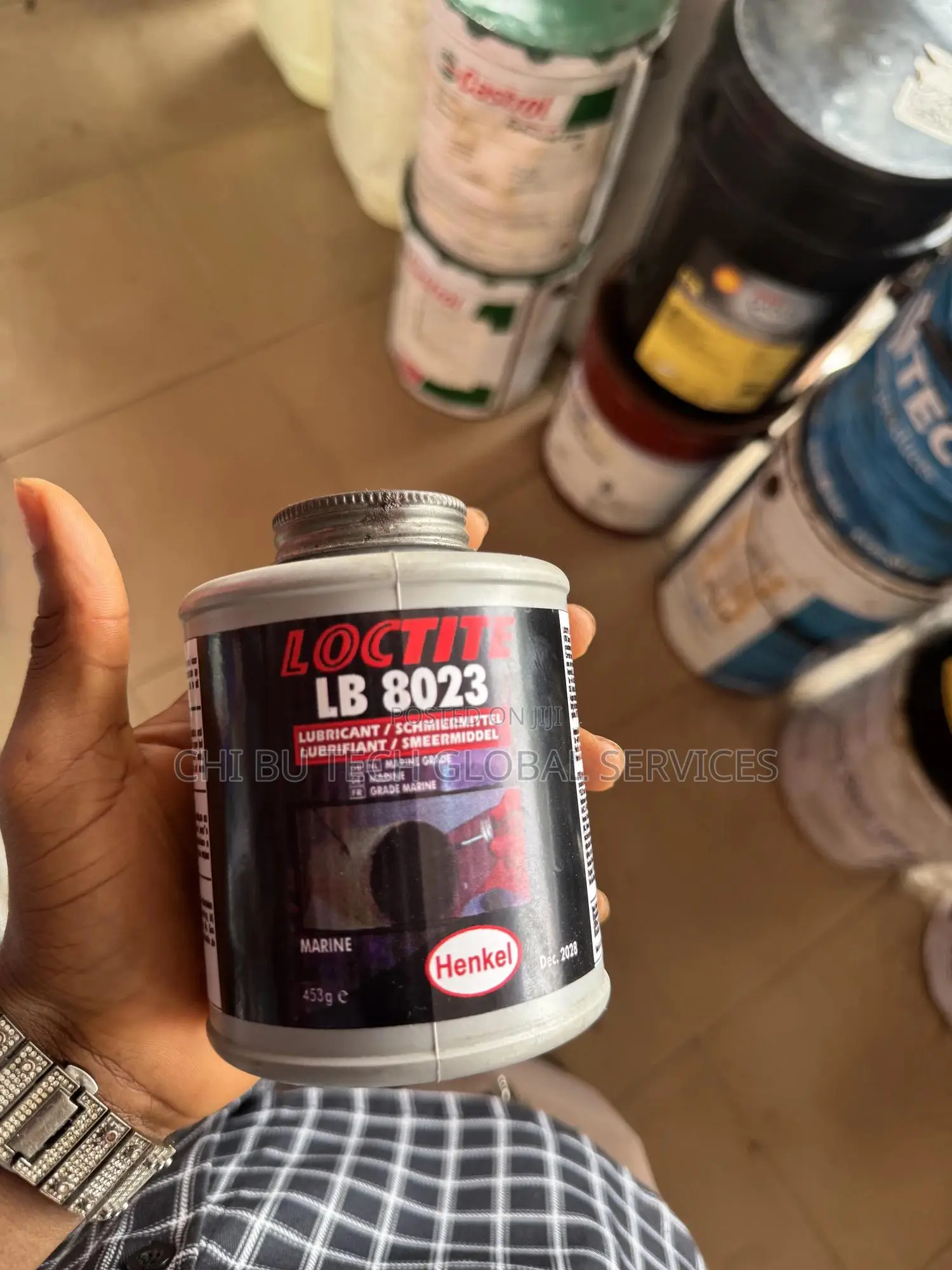 Loctite Lb 8023 Marine Grade Anti-seize Lubricant.