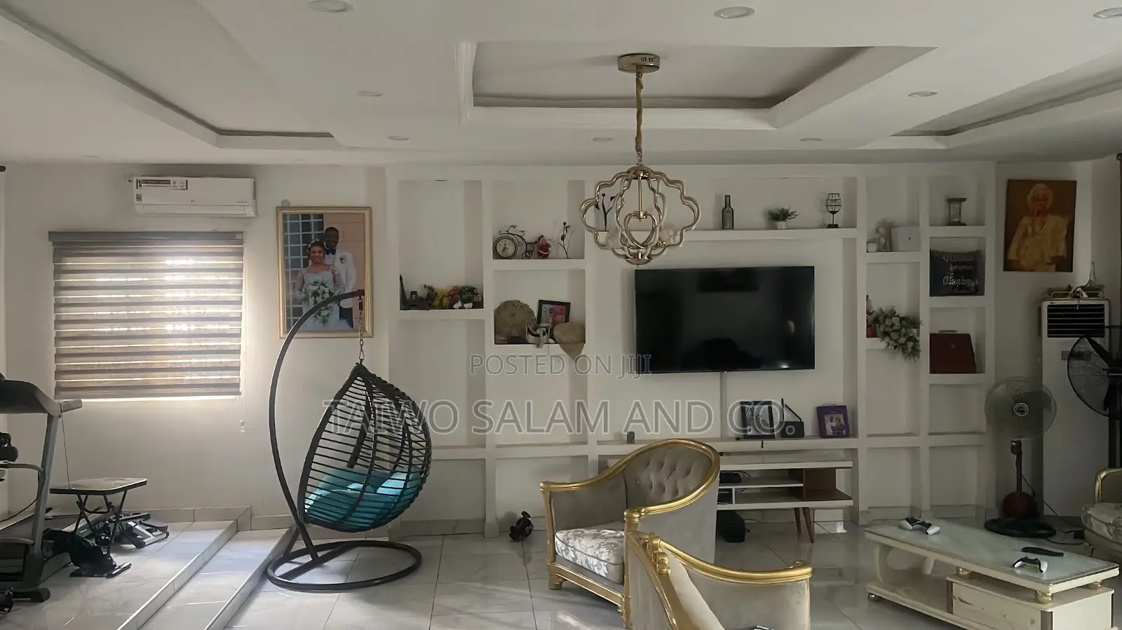 Furnished 4bdrm Bungalow in Eleyele for sale