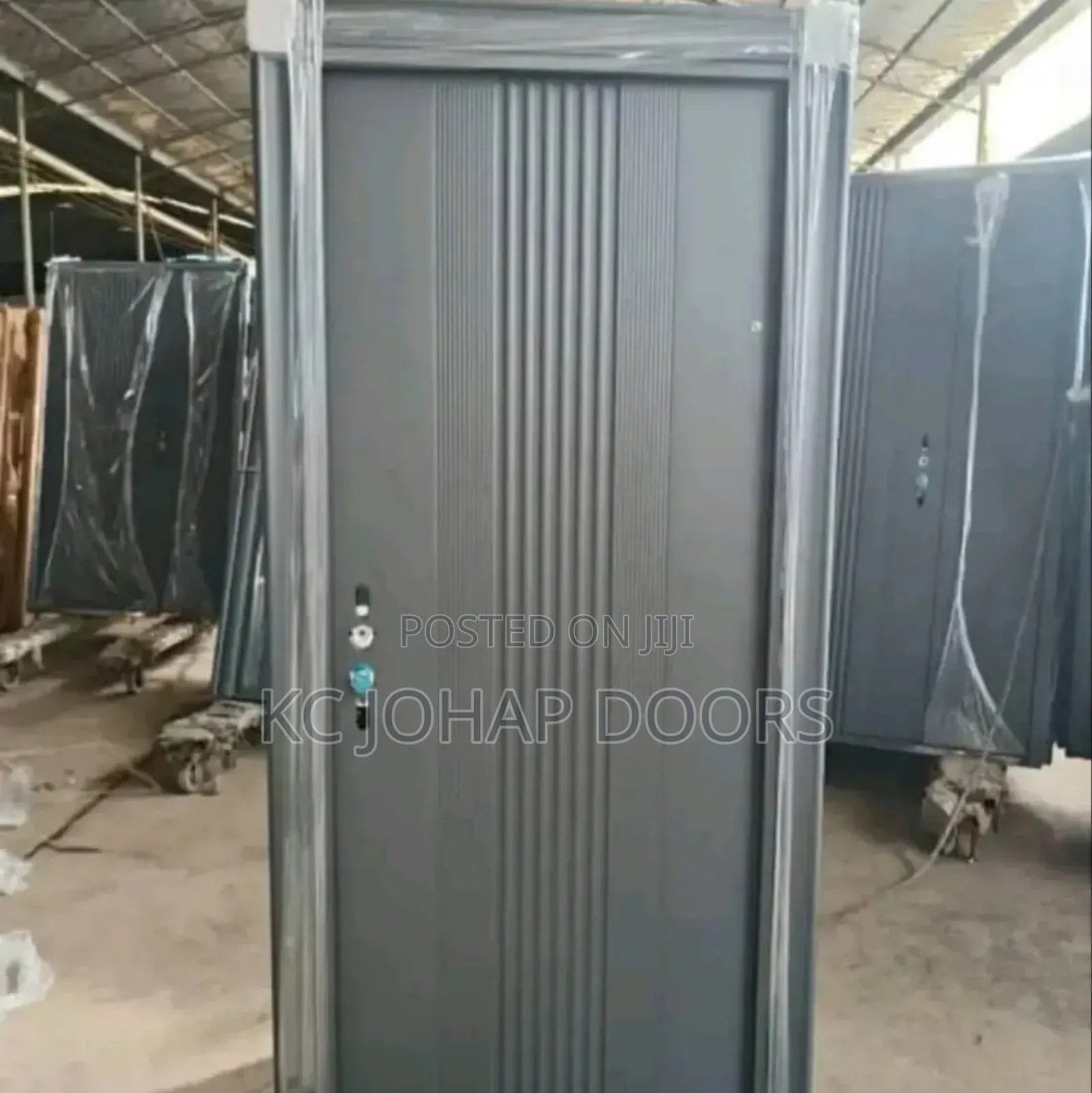 3 By 7ft Steel Security Standard Door For Back Exit