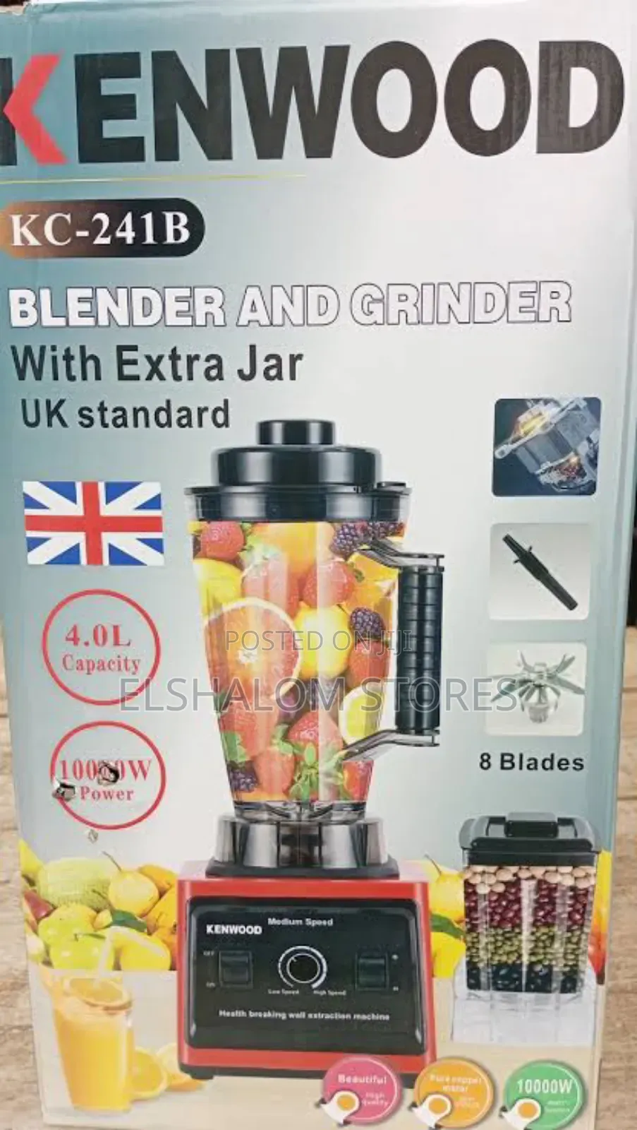 4 Litres Kenwood Heavy Duty Blender