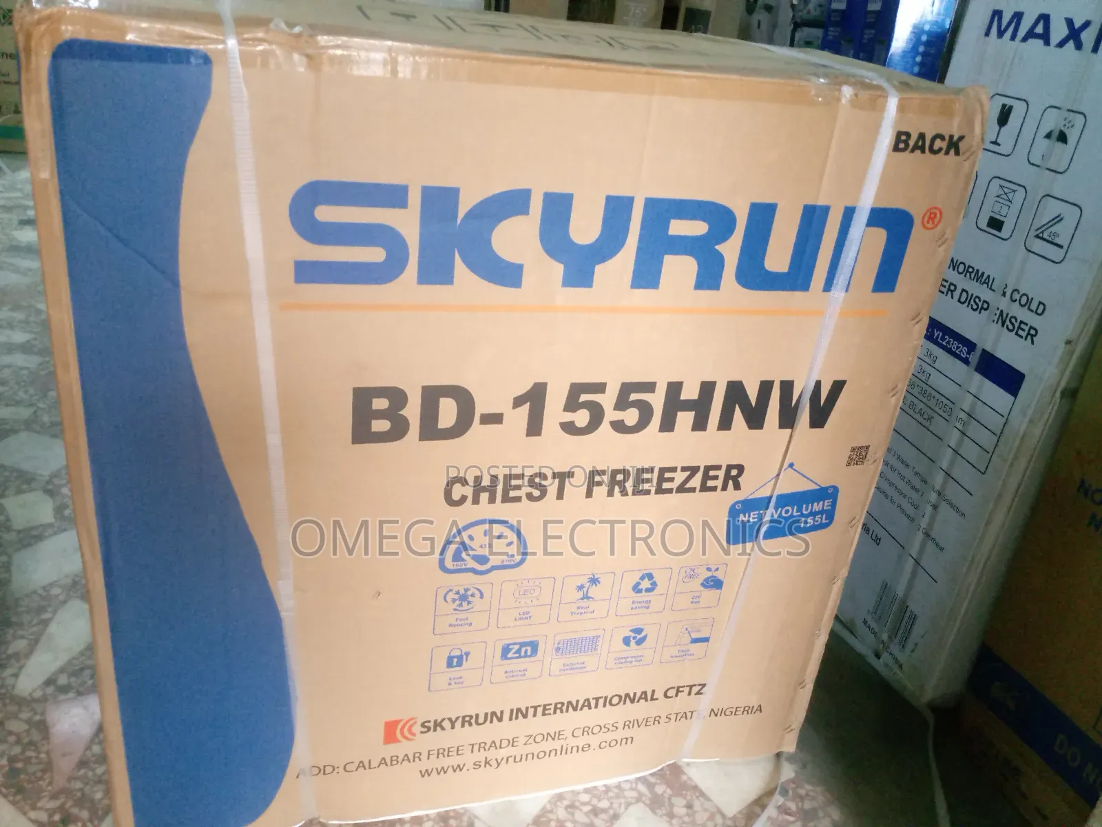 Sky Run Chest Freezer 3ft Low Voltage