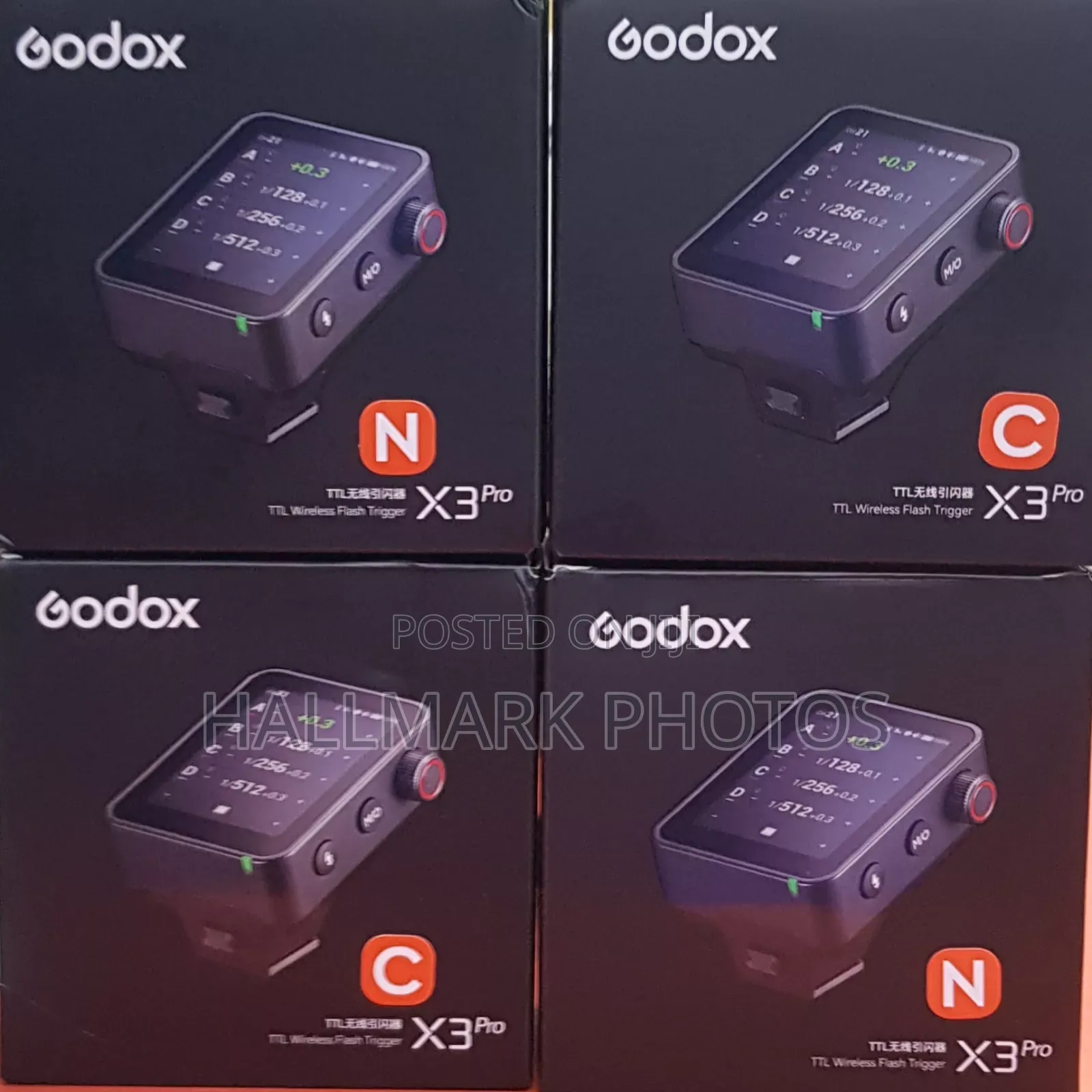 Godox X3pro Touchscreen TTL Wireless Flash Trigger