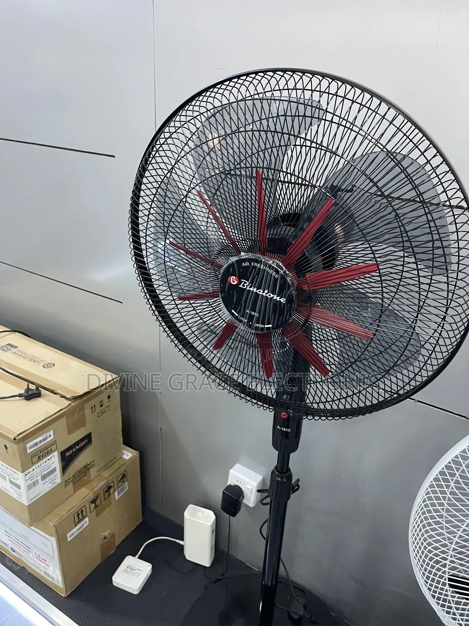 Brand New Binatone Rechargeable Standing Fan