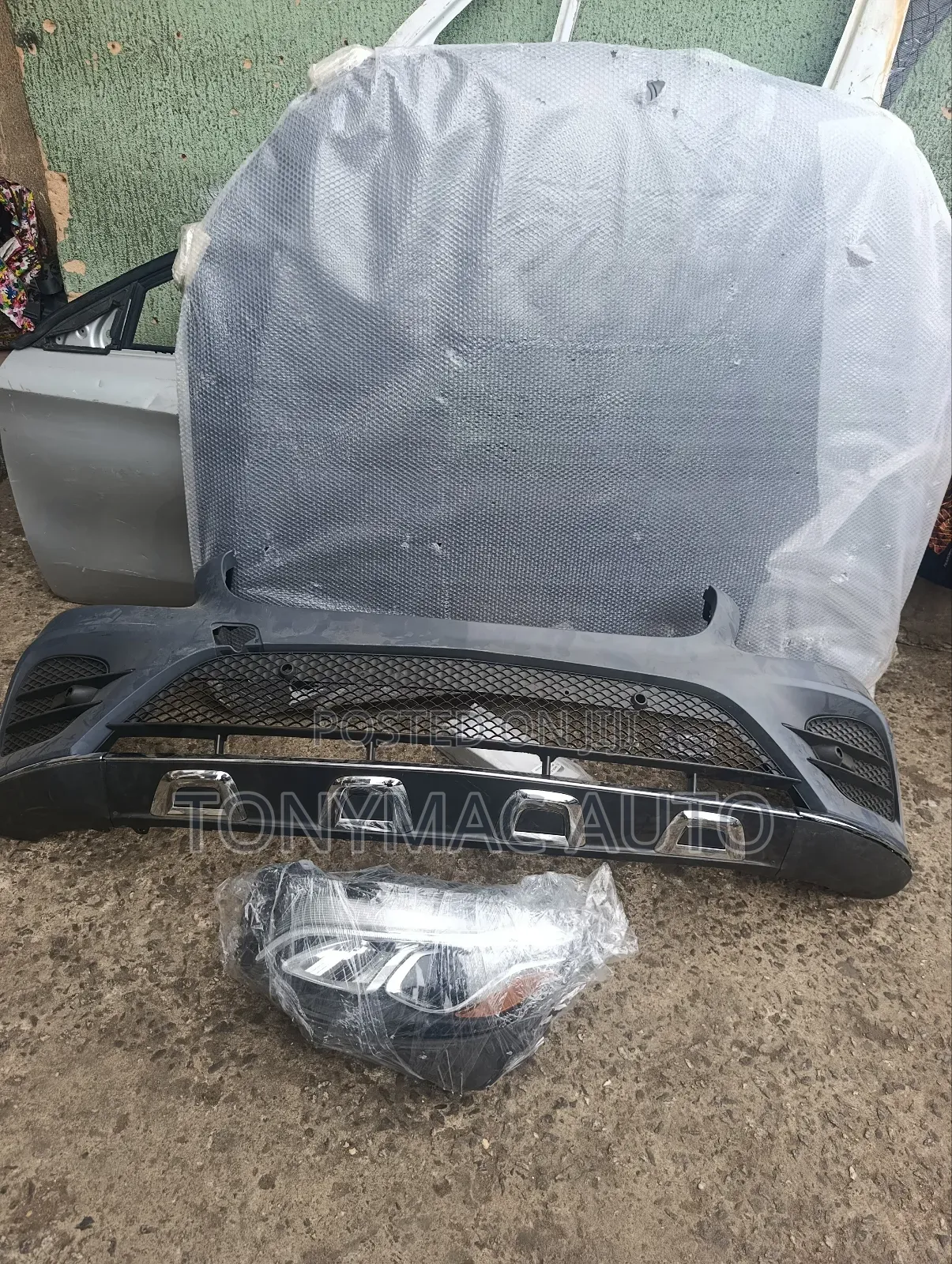 Mercedes Benz Glc300 Bumper, Headlight, Bonnet, Grill Quality Parts