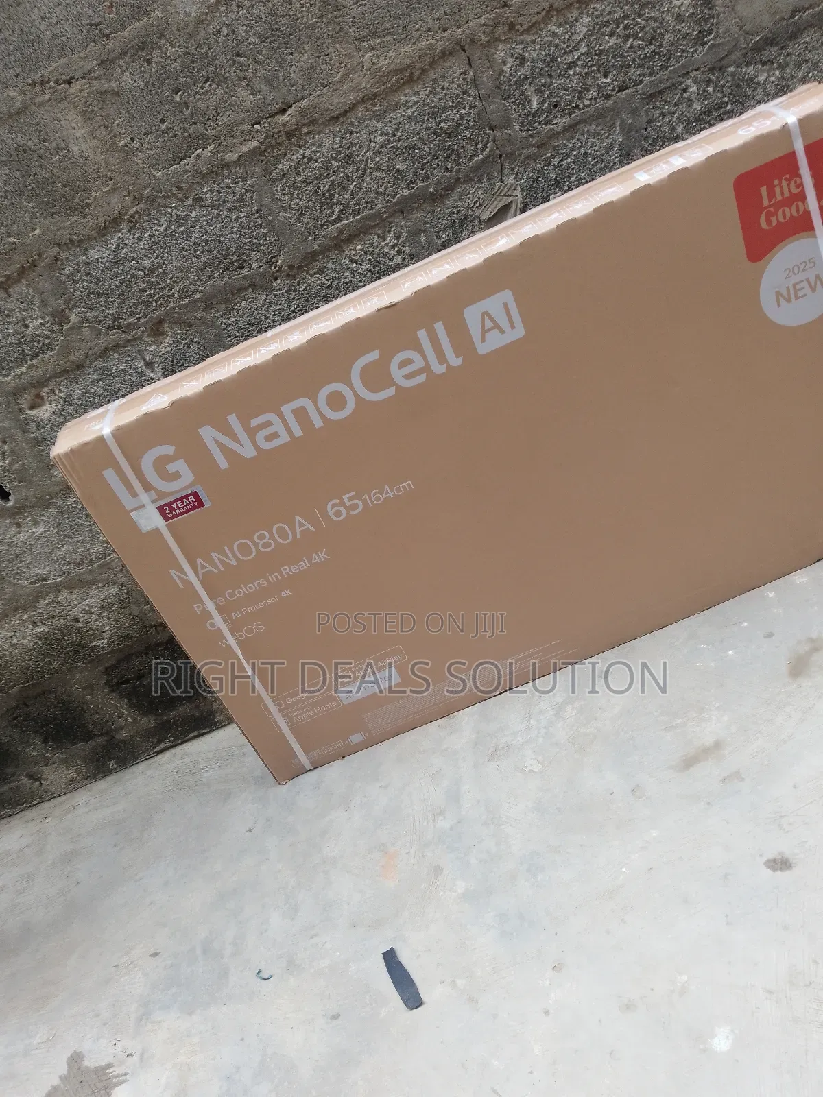 Lg 65" Nanocell Tv | Rich , Deep Contrast, Infinite Viewing Angle