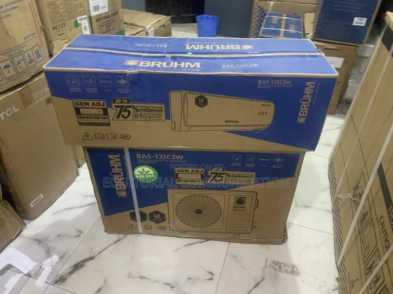 Bruhm Bas-121-C3w 12000btu Inverter Air Conditioner