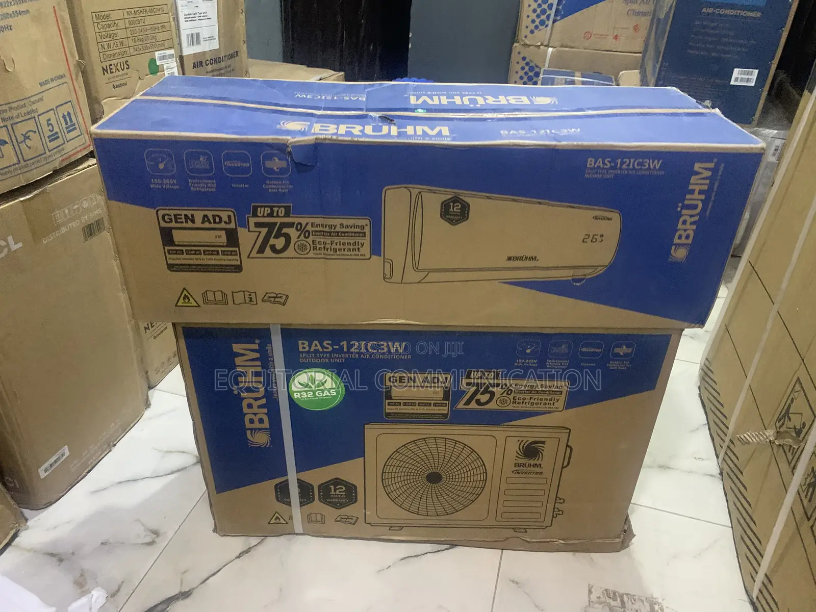 Bruhm Bas-121-C3w 12000btu Inverter Air Conditioner