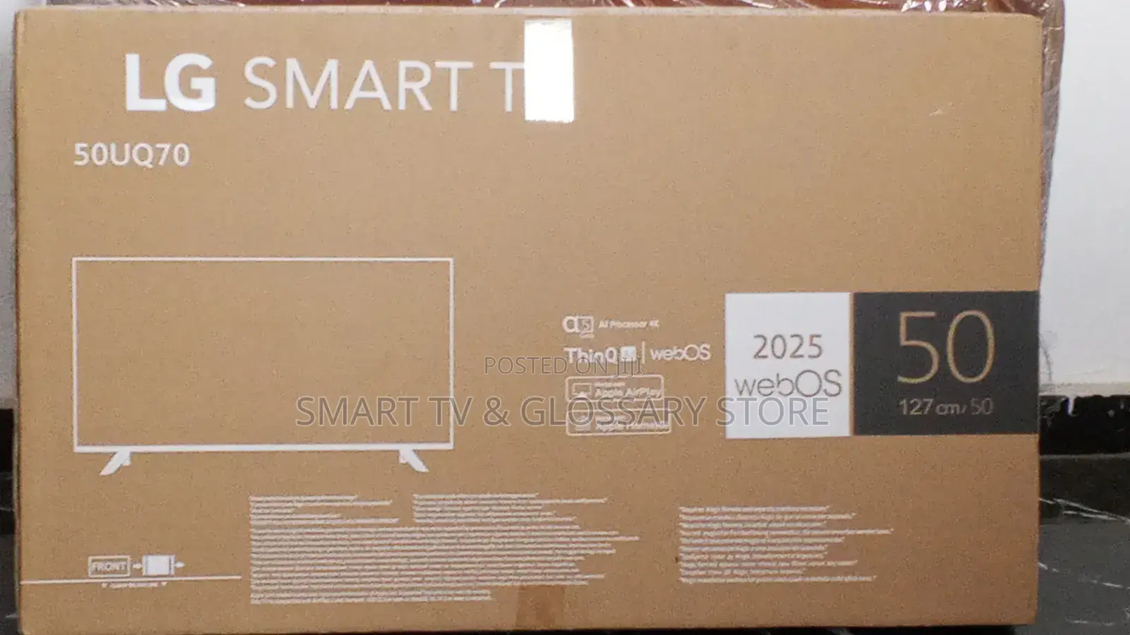 50 Inches Smart Tv With Great Improved Gb Inbuilt Air Play