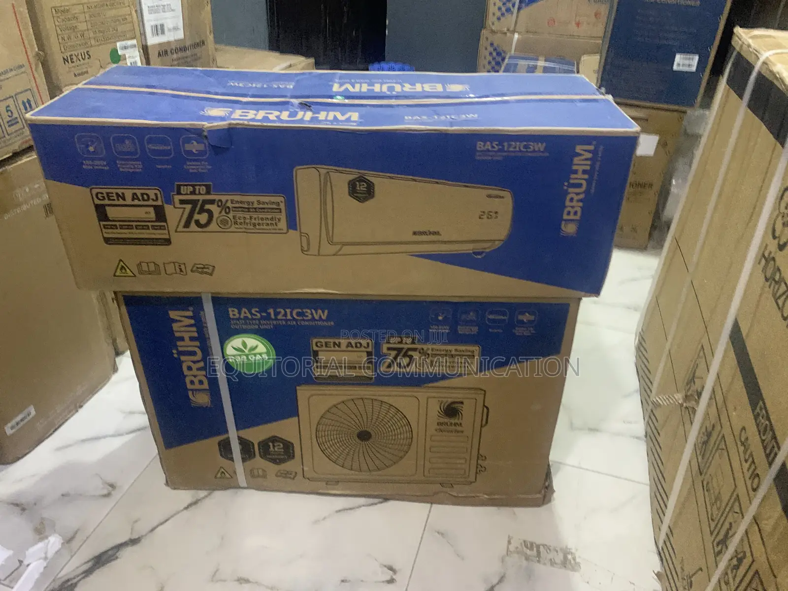 Bruhm 1.5hp Smart Inverter Air Conditioner Bas-121-C3w