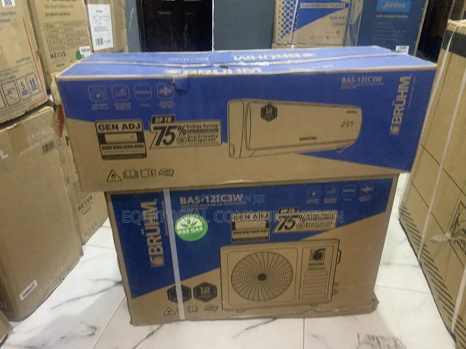 Bruhm 1.5hp Inverter Air Conditioner – Model Bas-121-C3w