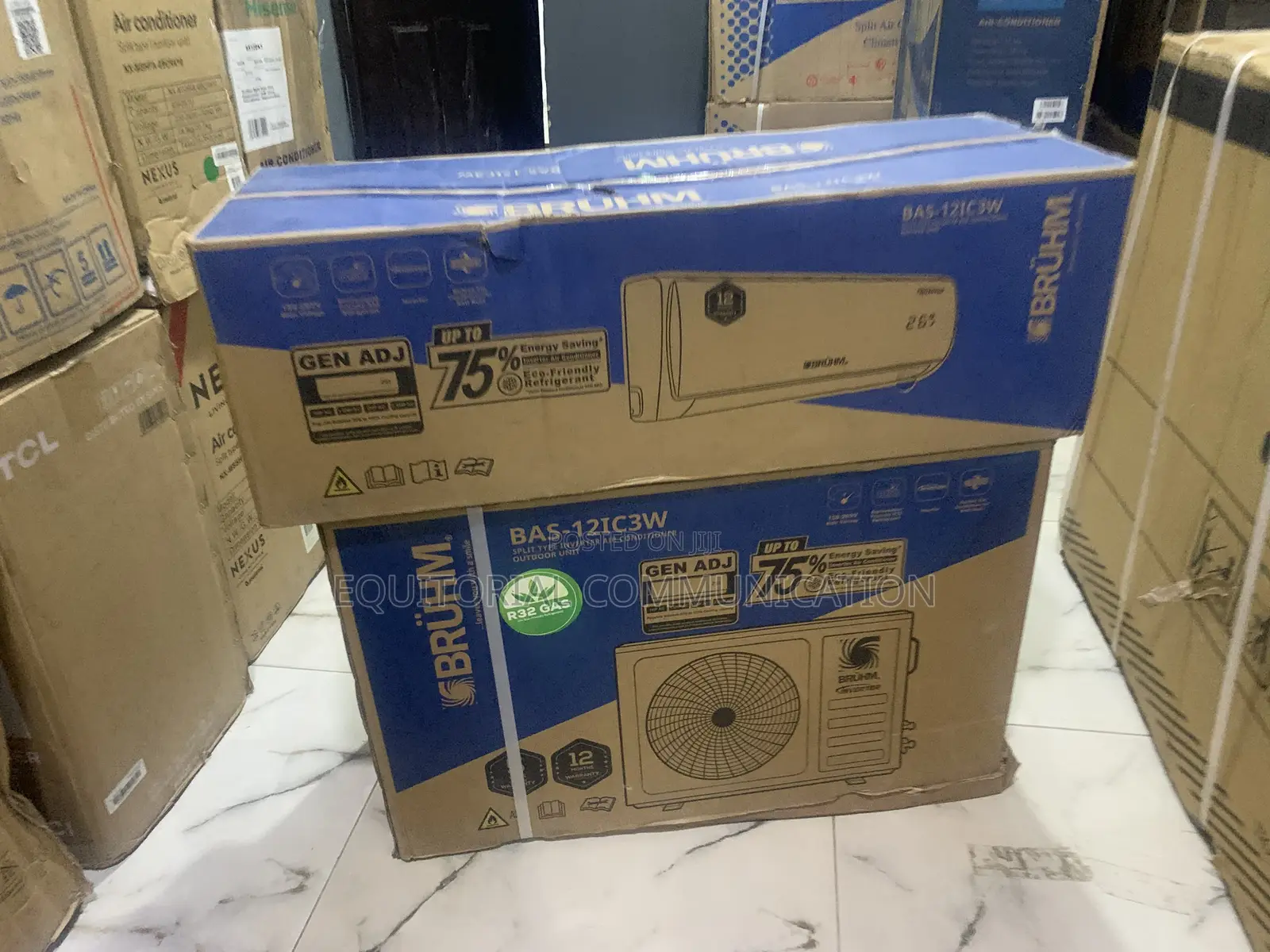 Bruhm Bas-121-C3w Premium Inverter Split Ac 1.5hp