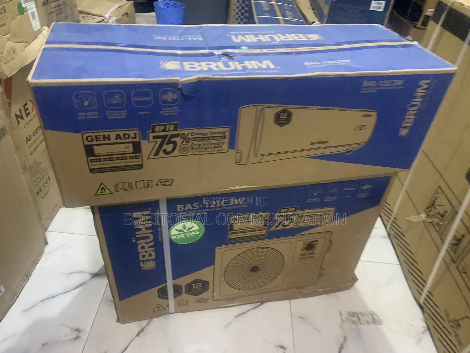 Bruhm Bas-121-C3w Modern Inverter Split Air Conditioner