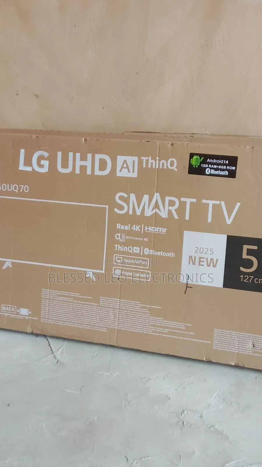 50 Inches Smart Lg Freamless Tv