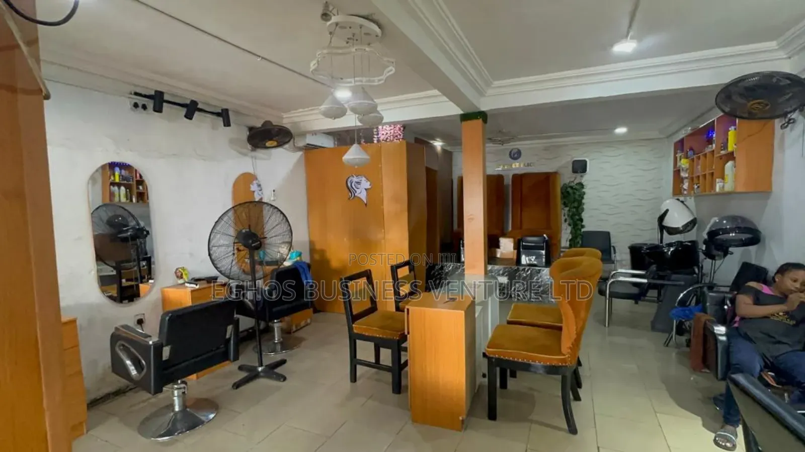 Luxury Unisex Saloon for Sale at New Benin