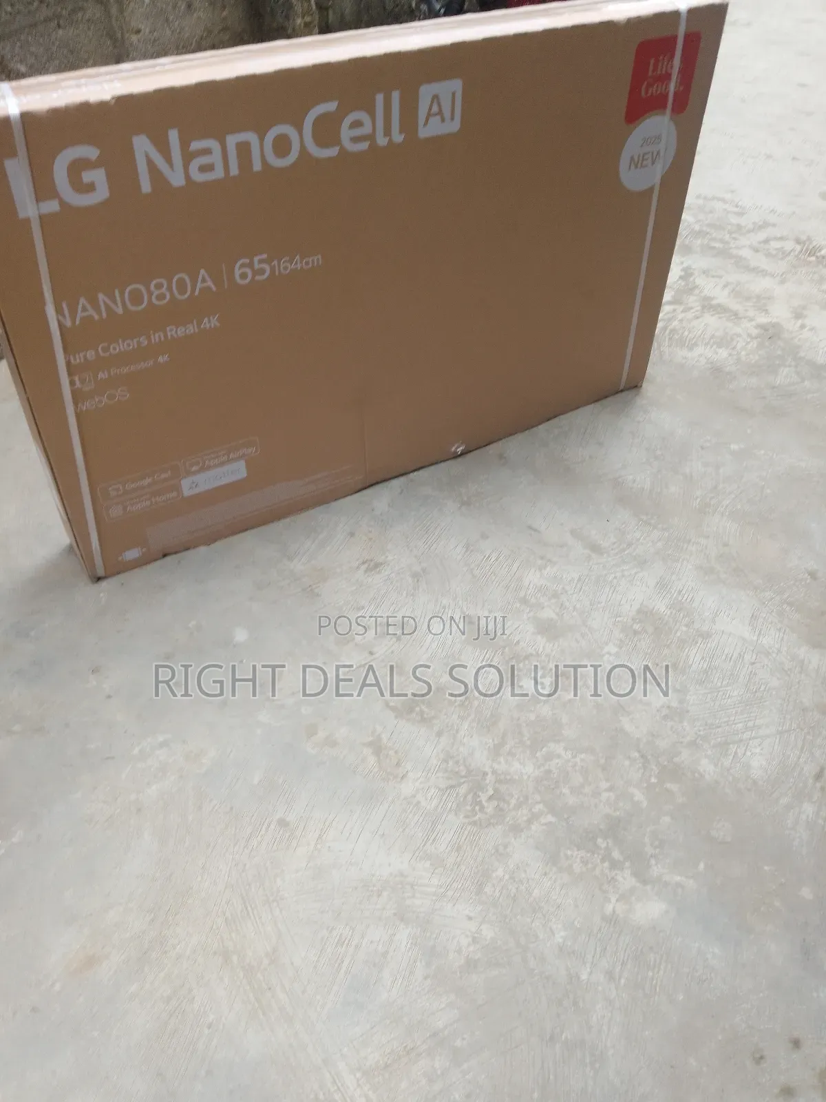 Lg 65" Nanocell Tv | Α7 Ai Processor Gen6 for Lifelike Picture