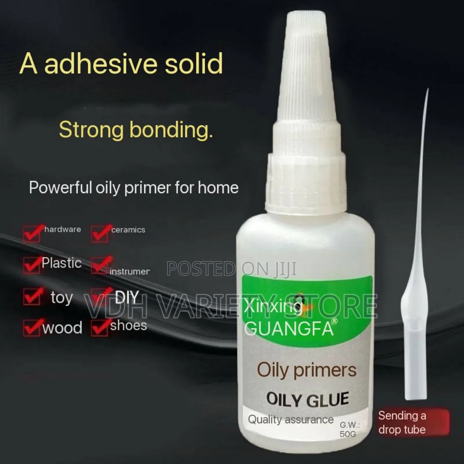 High Strength Oily Super Adhesive Glue (50g)