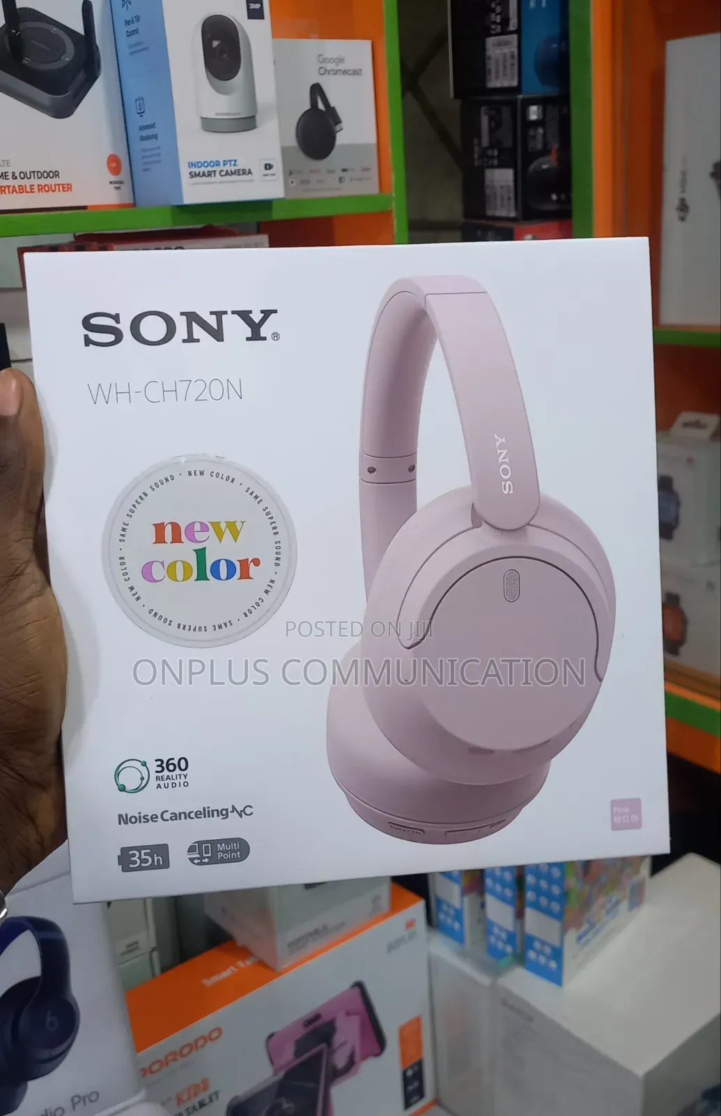 Sony Wh-Ch720n Wireless Noise-Canceling Headphones