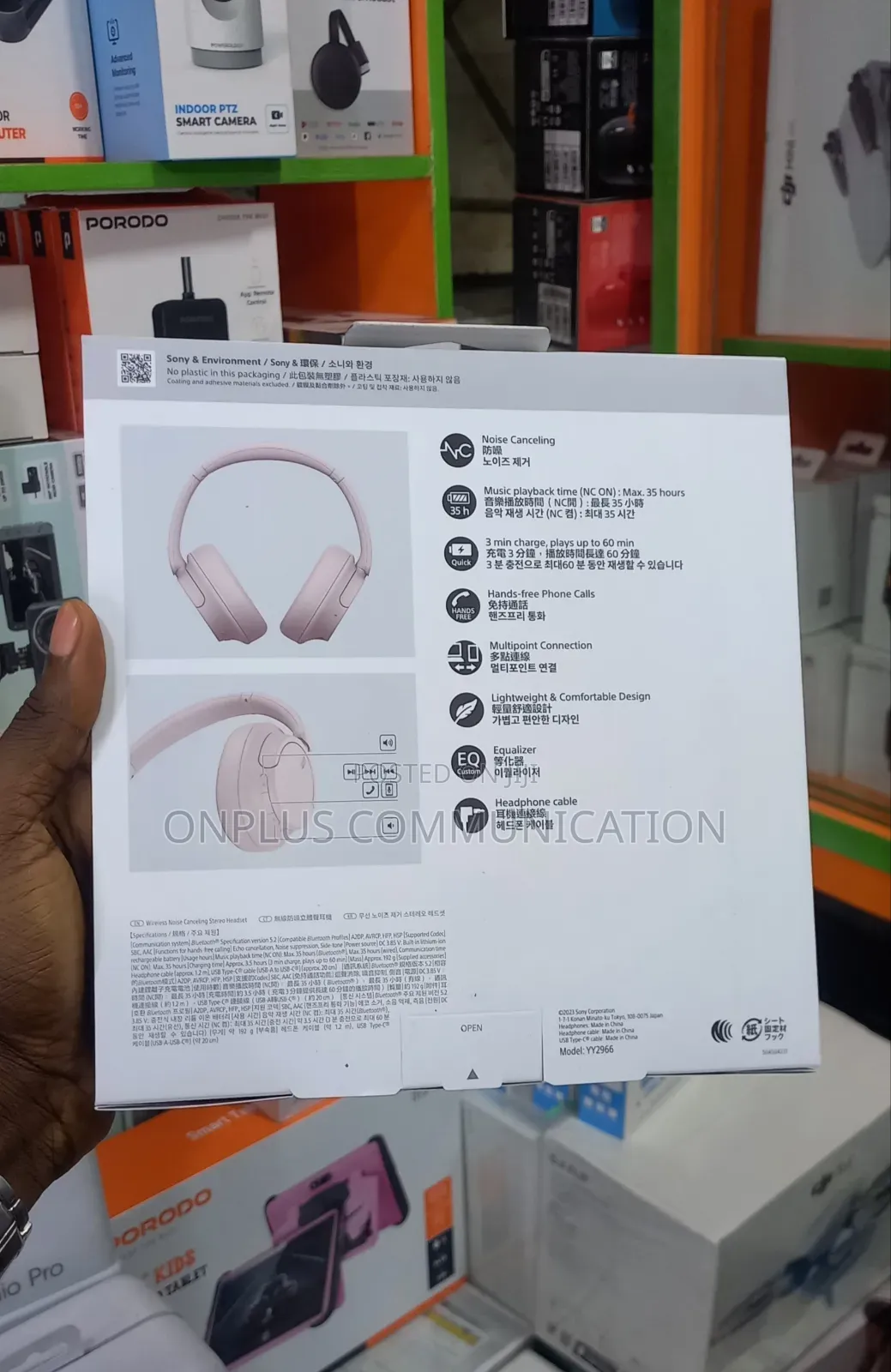 Sony Wh-Ch720n Wireless Noise-Canceling Headphones